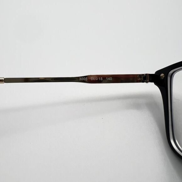 Michael Kors Black and Gold Cat-Eye Glasses - Picture 5 of 7